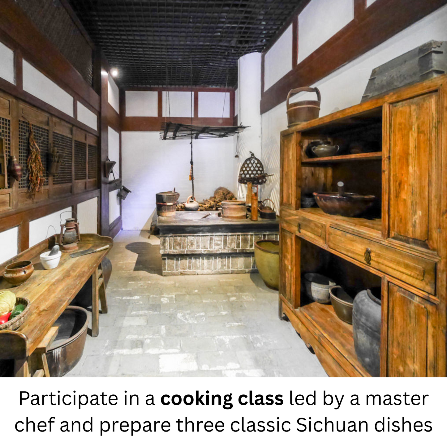 Travel Redemption Voucher: 1-day Sichuan Culinary Experience for 2 people