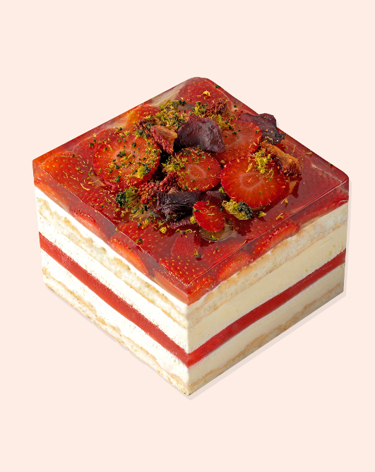 寵物西瓜草莓蛋糕 Pet Pet Watermelon Strawberry Layer Cake