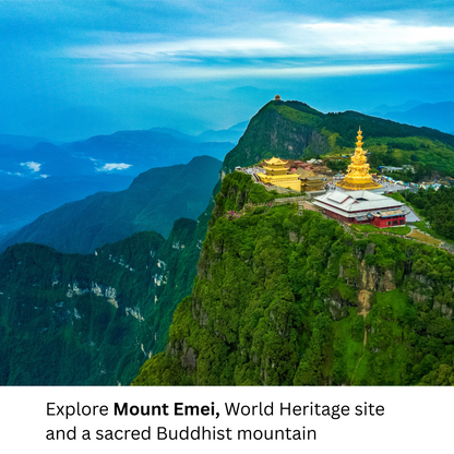 Travel Redemption Voucher:  6-day Sichuan Discovery Tour for 2 people