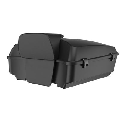 Advanblack COLOR MATCHED RUSHMORE CHOPPED TOUR PACK PAK FOR '97-'25 HARLEY TOURING / SOFTAIL