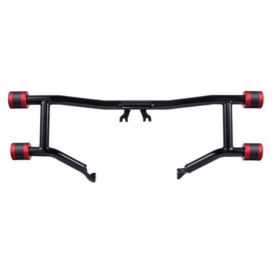 Advanblack PROTEK Front Performance High Way Peg Two Step Crash Bar for Harley Touring