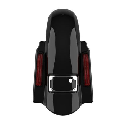Advanblack Color Matched DOMINATOR Stretched Rear Fender For 2014-2023 Harley Davidson Touring