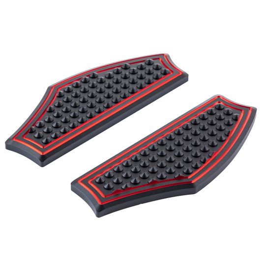 Advanblack VENGEANCE Rear Passenger Floorboards For Harley Tourings